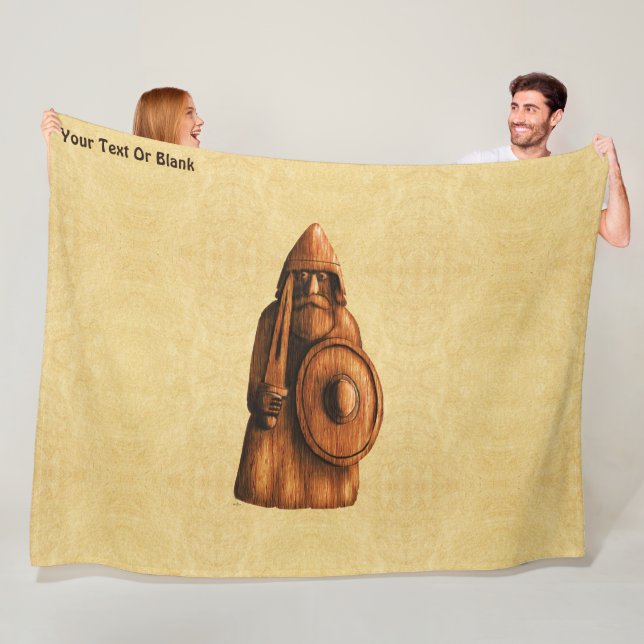 Rustic Viking Fleecefilt (På plats)