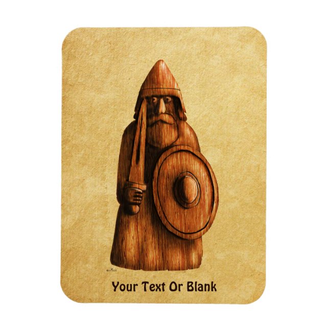 Rustic Viking Magnet (Vertikal)