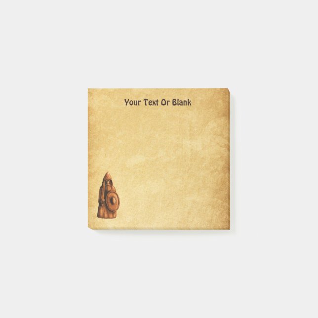 Rustic Viking Post-it Block (Framsida)