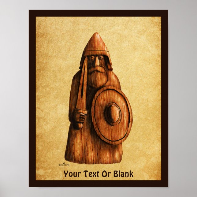 Rustic Viking Poster (Framsidan)