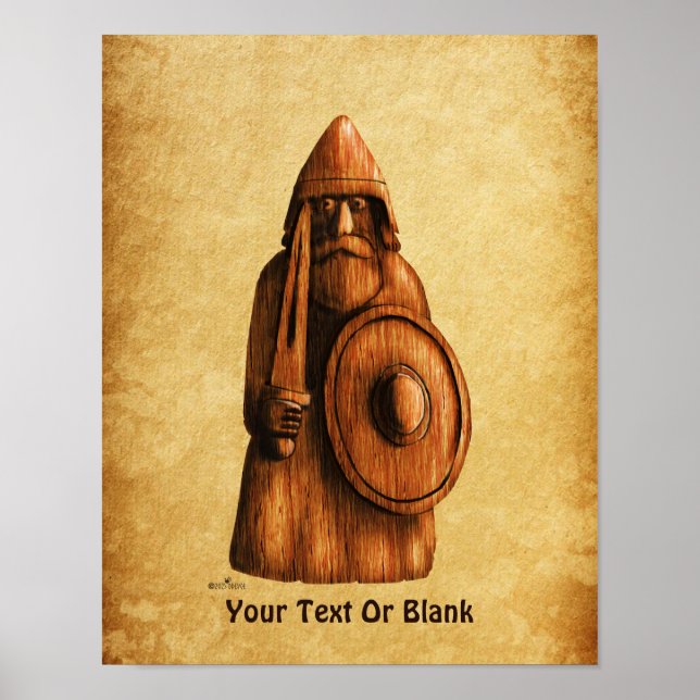 Rustic Viking Poster (Framsidan)