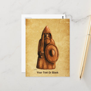 Rustic Viking Vykort