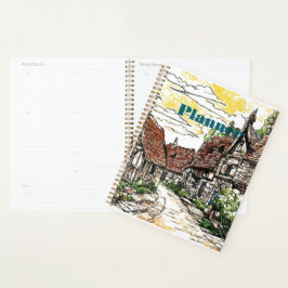 Rustic Village Planner - Countryside Art Design