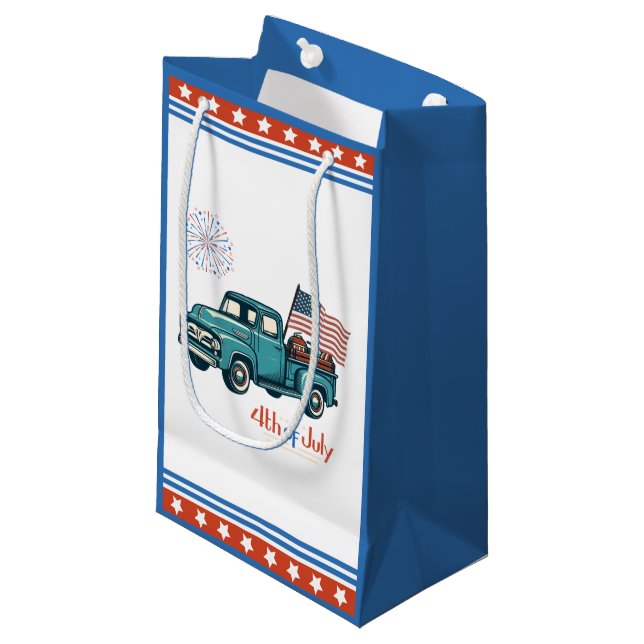 Rustic/vintage 4 juli (Framsidan Vinklad)