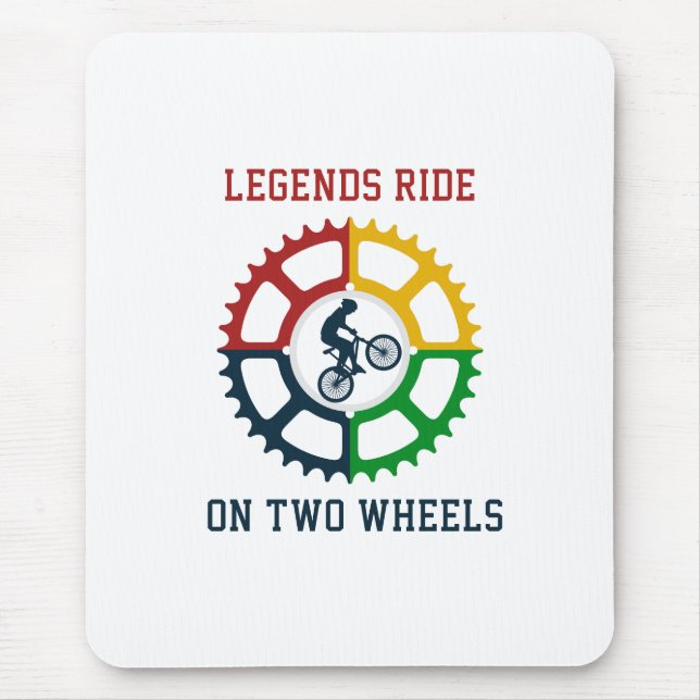 Rustic Vintage Cycling Spiral Musmatta (Framsidan)