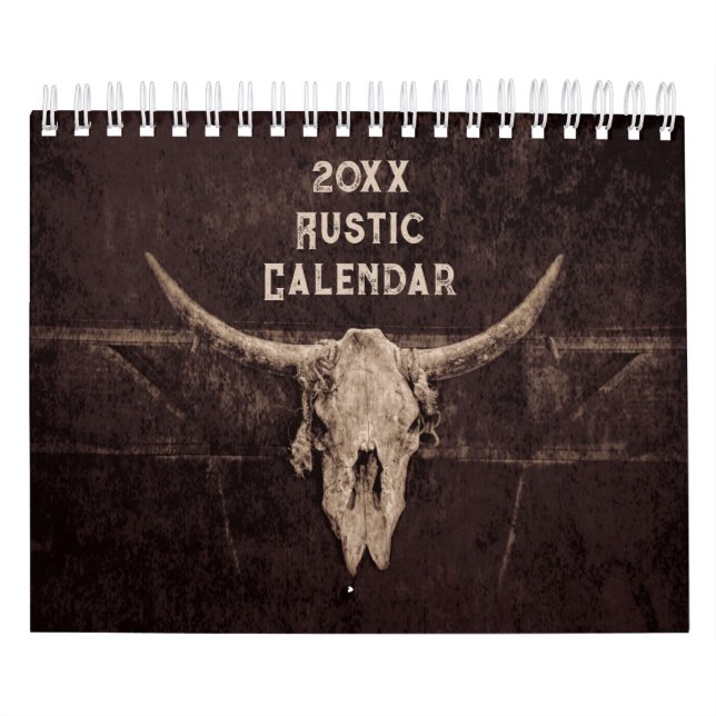 Rustic Vintage Land Farm Art 2024 Kalender (Omslag)