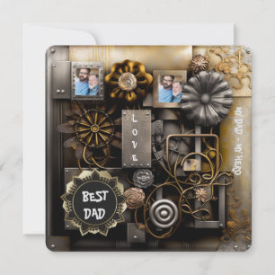 Rustic Vintage Memories Julkort