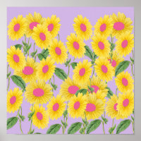 Rustic Vintage Rosa Sunrows Modern Pastel Lilac