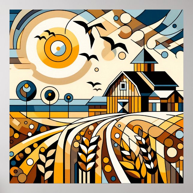 Rustic Vortex Poster (Framsidan)