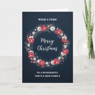 Rustic Wandeece & Family God jul Kort