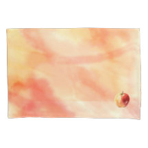 Rustic Watercolor Apple Mönster Pillow Covers