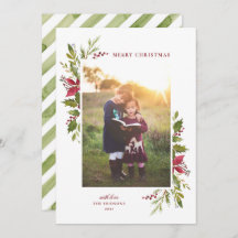 Rustic Watercolor Blommigt Classic