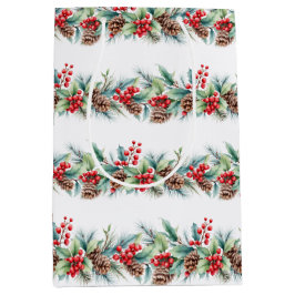 Rustic Watercolor Border