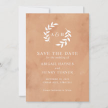 Rustic Watercolor Bröllop