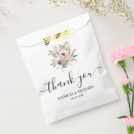 rustic watercolor floral bouquet