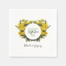 Rustic Wattle Acacia Bröllop