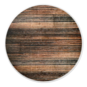 Rustic Weasted Wood Brown Barn Land Knopp