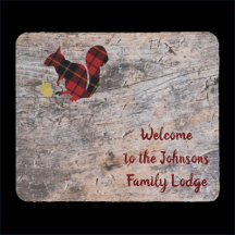 Rustic Welcome Play Squirrel