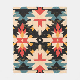 Rustic Western Charm Blanket Fleecefilt