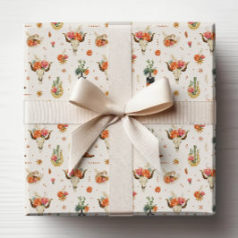 Rustic Western Cowboy Presentpapper
