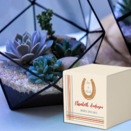 Rustic Western Horseshoe Baby Shower Presentaskar