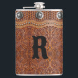 Rustic Western Land Monogram Initial Groomsman Fickplunta<br><div class="desc">Fira din speciella dag med vår Westerna kolv av Groomsman, Land. Den här snyggten har en tålig cowboyfunktion och western perfekt som gör att du kan lägga till en personlig i dina marskalkar. Den är tillverkad av material av hög kvalitet och erbjuder hållbarhet och ett elegant utseende. Anpassa den med...</div>