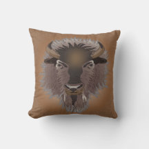 Rustic Western Plains Bison