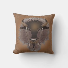 Rustic Western Plains Bison Kudde