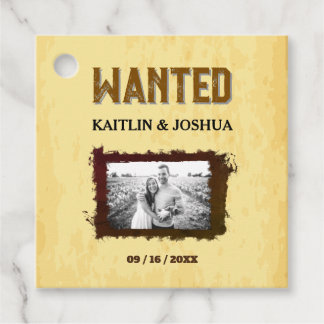 Rustic Westerna Bröllop 🤠 VILKT FOTO Gåvor Etiketter