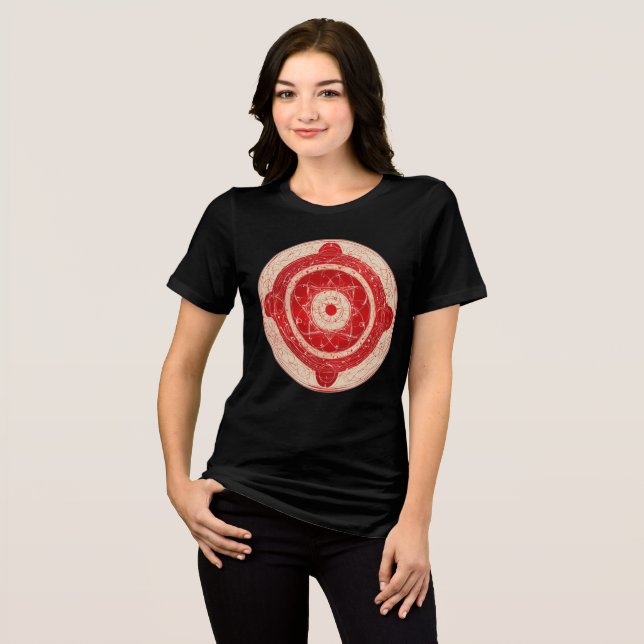 "Rustic Wheel of Progress: Symbol of Movement & Jo T Shirt (Framsida Full)