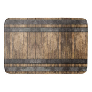 Rustic Whiskey Keg Badrumsmatta