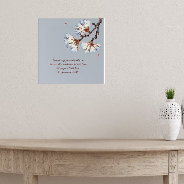Rustic Whispering Petals Poster (Skapare uppladdad)