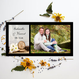 Rustic White Daisys Woodland Bröllop Tack