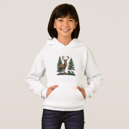 Rustic WildblomBotanical Kids Hoodie T Shirt