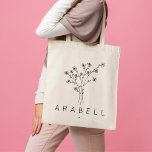 Rustic WildblomBridesmaid Namn Tygkasse<br><div class="desc">Namn Tote Bag Personlig tote bags är perfekt för dig själv,  eller som gåva! Detta är också perfektens gåva eller frieri gåva.</div>
