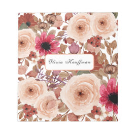 Rustic Wildblommor Anteckningsblock