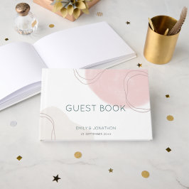 Rustic Wildblommor Sunblommor Bröllop Gästböcker