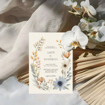 Rustic WildblomWandeand Garden Wedding