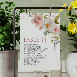 Rustic Wildrows Bröllop-platskort Inbjudningar