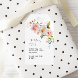 Rustic Wildrows Möhippa Gift Märkres Presentetikett