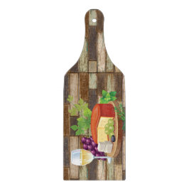 Rustic Wine And Cheese