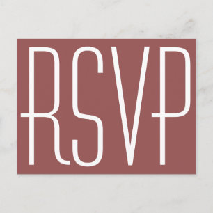 Rustic Wine och vit RSVP Inbjudan Vykort