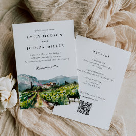 Rustic Winery alla i Bröllop Inbjudningar