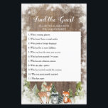 Rustic Winter Animal Woodland Hitta gästen<br><div class="desc">Rustic Winter Animal Woodland hittar gästspelet</div>