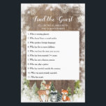 Rustic Winter Animal Woodland Hitta gästen<br><div class="desc">Rustic Winter Animal Woodland hittar gästspelet</div>