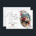 Rustic Winter Blommigt | Spara datum i foto Datumet<br><div class="desc">En färg-kamrat som är epitum för alla chic vinter-träd! Rikens rubyrött är sammanflätat med lush grönt, elfenben och en mörk grått för att skapa en magnifik vinpalett. Den här söt kombinationen kan föras in i vilken inslag som helst, spelar ingen roll din händelse stil. Perfekt för boho, skogsbruk och tillfälle....</div>