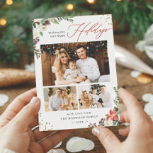 Rustic Winter Botanical Blommigt Script 3-foto