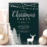 Rustic Winter Hjort Woodland Grönt jul Party Inbjudningar<br><div class="desc">Inbjudan dina gäster till en serene firande med denna julfestinbjudan med en vacker skogsplats med en vit hjort, gräs träd och två stjärnor på rikens grönt. Eleganten och utformningen skapar en varm och inbjudande atmosfär, perfekt för din helgdag. Anpassa med din evenemangsinformation så att den blir unik för dig. Denna...</div>