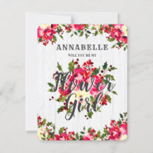 Rustic Winter Holly kommer du bli min ungflicka