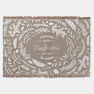 Rustic Winter Monogram Mysfilt